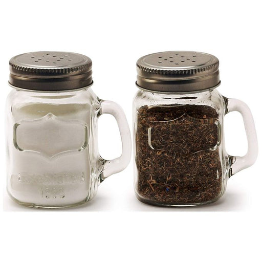 Salière & Poivrière en verre - EH