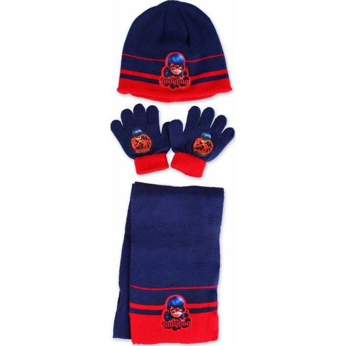 Ensemble de Bonnet Gants Echarpe - Miraculous
