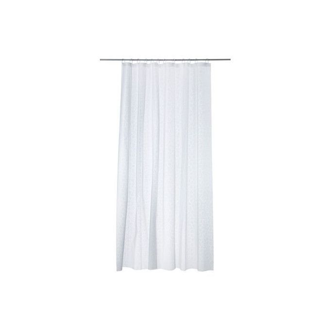 Rideau de douche, blanc, 1,8Mx2M