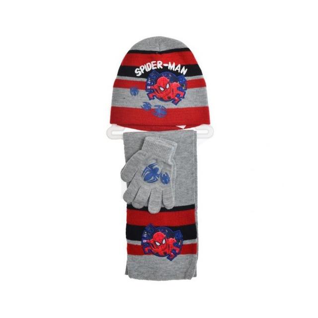 Ensemble de Bonnet Gants Echarpe - Spiderman