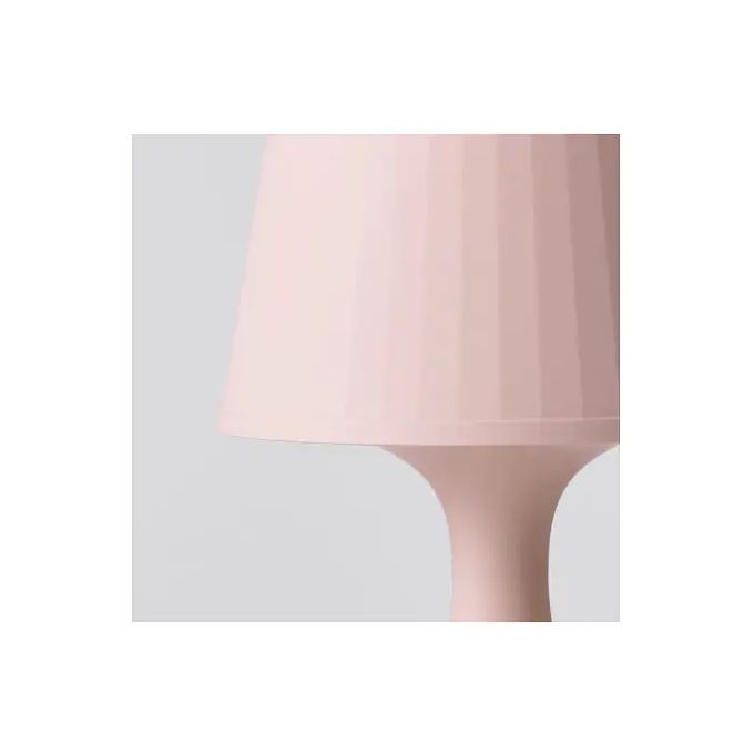 Lampe de table rose