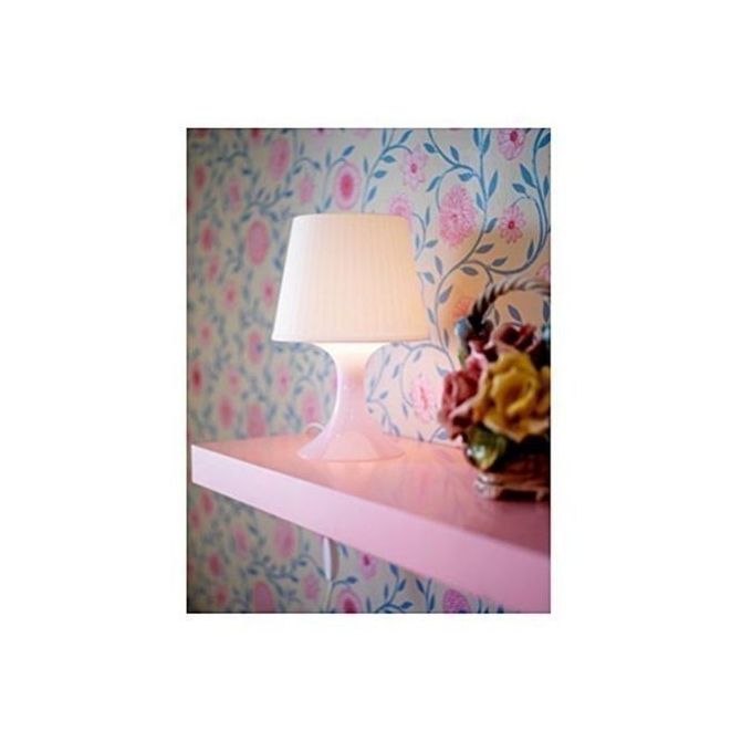 Lampe de table rose