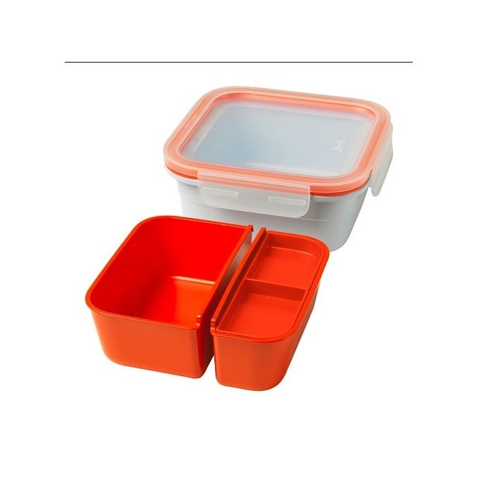 Boîte à salade avec inserts