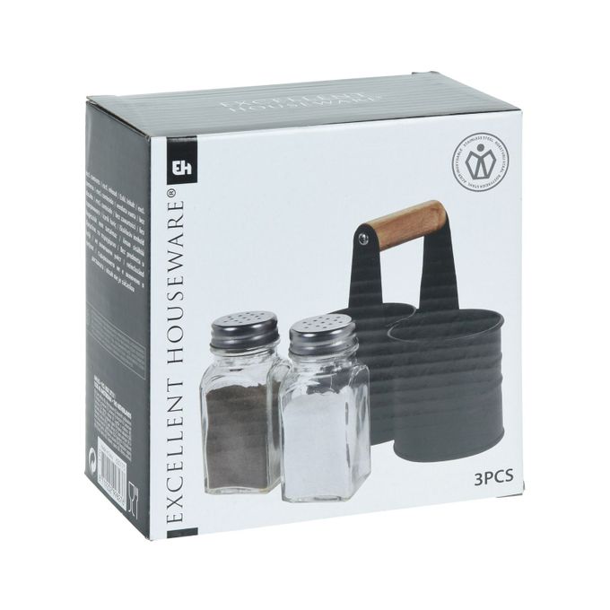 Eh Salière & Poivrière - 3 pièces