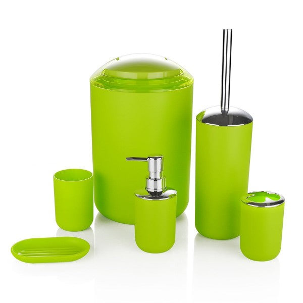 Ensemble d'accessoires de salle de bain - 6 pièces