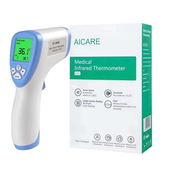 AICARE Thermomètre Médical Infrarouge sans Contact