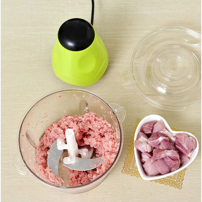 Hachoir Électrique TODLICH à Viande Fruits et Légumes Avec Bol en Verre 2L