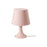 Lampe de table rose