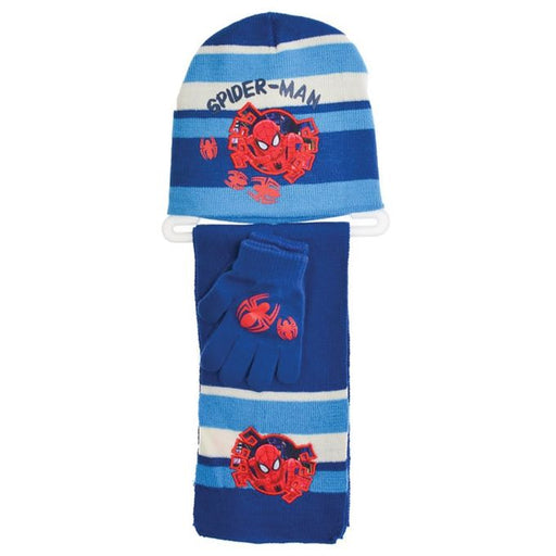 Ensemble de Bonnet Gants Echarpe - Spiderman