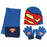 Ensemble de Bonnet Gants Echarpe Superman