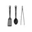 Ustensiles de cuisine 3 Pcs - noir
