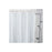 Rideau de douche, blanc, 1,8Mx2M