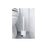 Deux portes brosse blanche