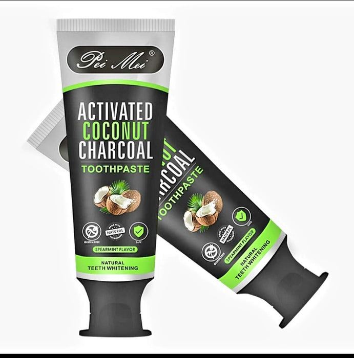 Dentifrice au charbon actif a base de noix de coco