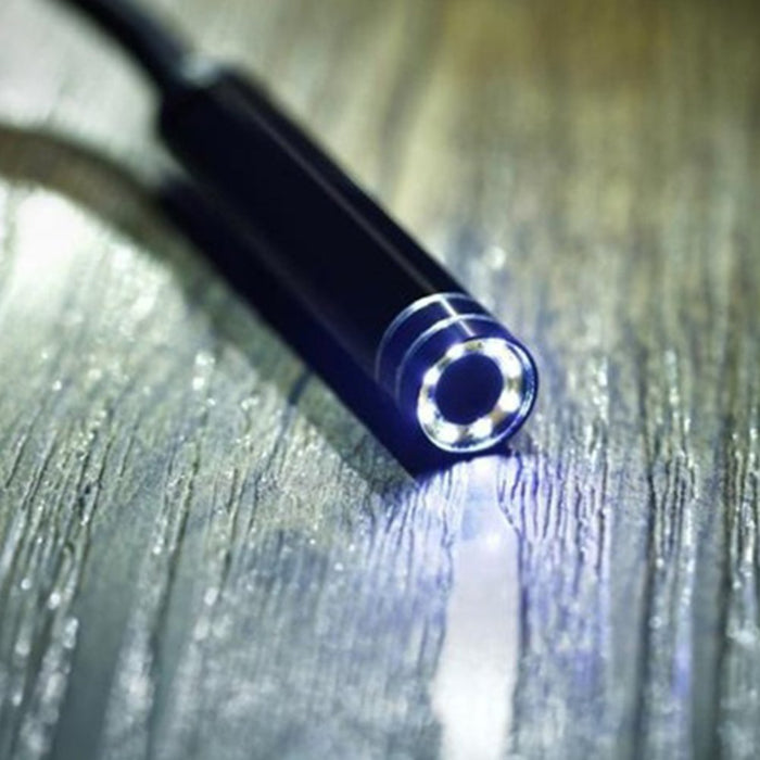 Endoscope avec caméra d'inspection avec 8le LED