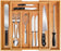 Organisateur d'ustensiles de cuisine en bambou